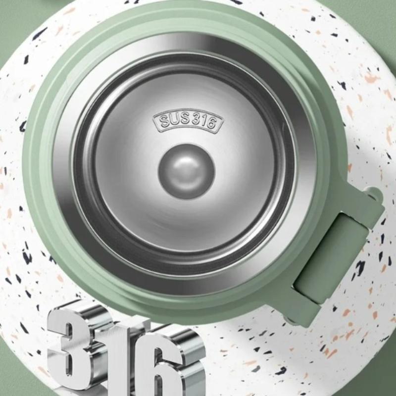 600ML Stainless Steel Thermal Water Bottle Keep Cold and Hot Thermo Cafe Coffee Mug Leakproof Travel Thermos Bottle for Tea