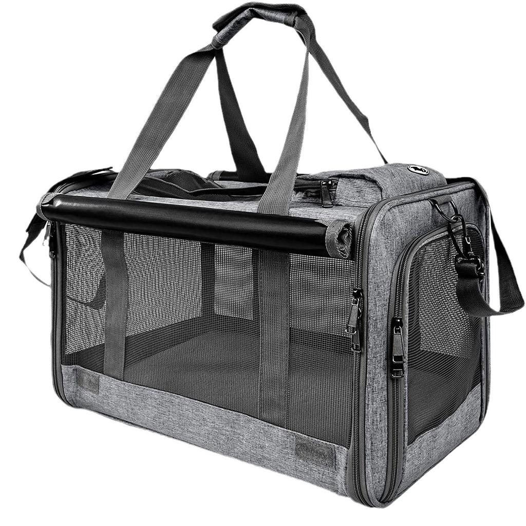 Сумка-переноска для собак Дорожные сумки для собак Мягкий рюкзак для переноски кошек и домашних животных Одобренный авиакомпанией транспорт для маленьких собак и кошек Исходящие