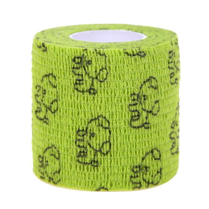 Самоклеящийся бинт для домашних кошек, дышащий, высокой эластичности, самоклеящийся, защита для ног, ремешок с