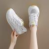 Summer Trend Casual Sports Shoes New Fashion Versatile Thick Sole Heightening Shoes Mesh Breathable
