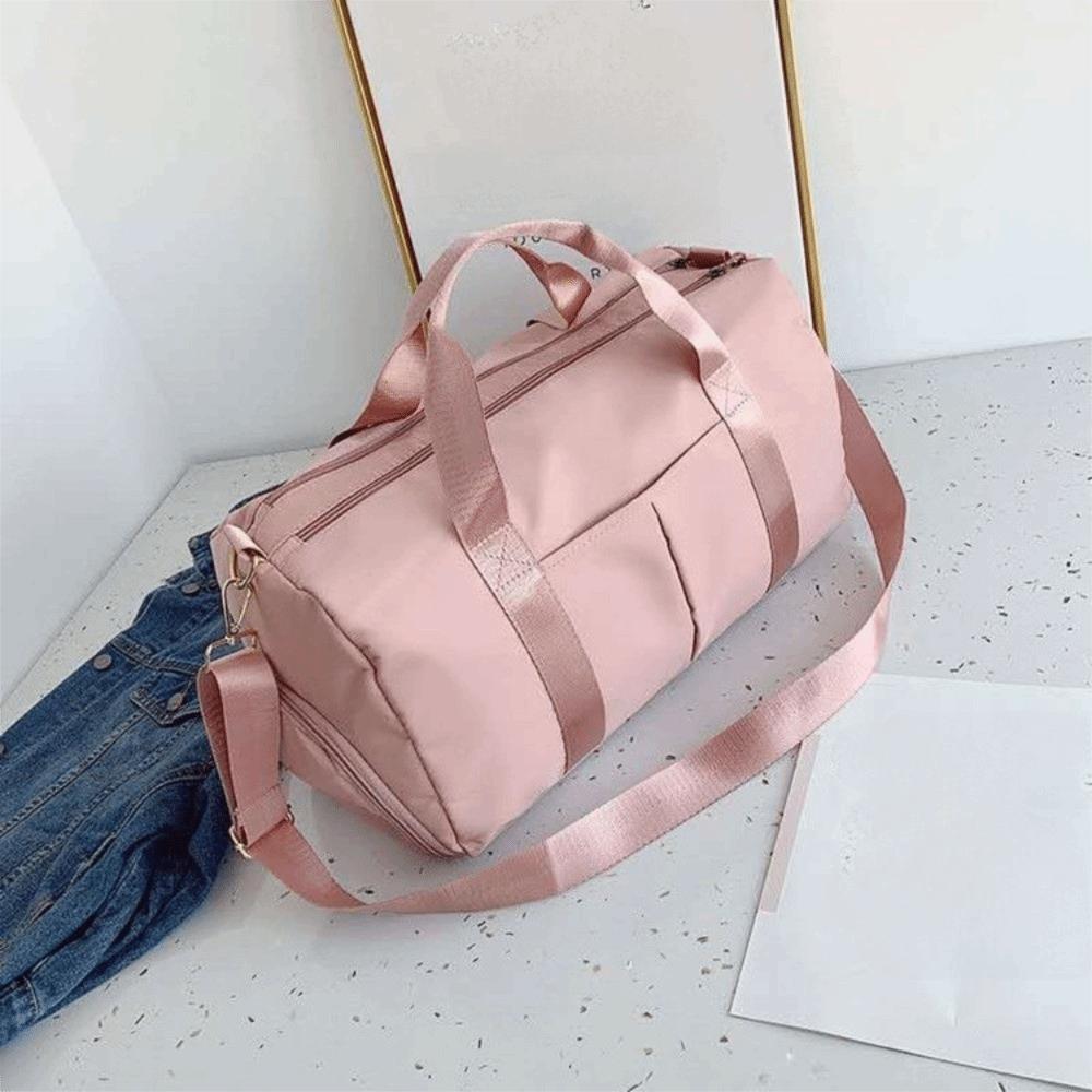 Oxford Nylon Duffle Bag Short Distance Gym Shoulder Bag Sturdy Large Capacity Handbag  Girl