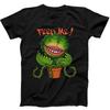 Feed Me Audrey II Seymours Little Shop Of Horrors Gift Tee Black T Shirt 268