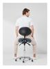 Master MS14 Dentist Saddle Chair: Adjustable, Ergonomic, Two-Piece Rotating Office Chair for Salon and Posture Support