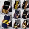 Чехол для телефона с эполетом пилота самолета для Samsung Galaxy S23 S21 S20 FE S24 S22 Ultra Note20 S10 S9 S8 Plus A40 A52 A12 A13 A53