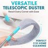 Масштабируемая щетка для пыли для уборки дома Швабра с длинной ручкой Очиститель пыли для щелей Щетка для кровати и дивана Удалитель пыли из углов Домашний телескопический инструмент