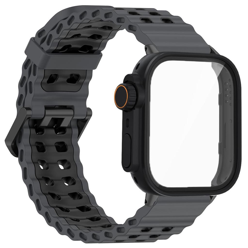 Морской ремешок+ПК чехол для Huawei Watch Fit4 4 Pro Двухцветный ремешок Ghange To Ultra Чехол для Huawei Fit 3 Аксессуары для умных часов