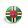 American Countries Flags Brooch Set, USA Canada Butterfly Clasp Travel Collectible Pins