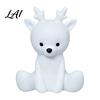 Soft Nursery Lamp for Baby Cute Animal Night Light Kids Rabbit Bear Deer Cat Dog Toddler Room Essentials Shape LED Bedside Lamp Glow Sleep