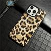 Роскошный чехол из кожи леопарда и змеи для защиты от падений для iPhone 16 15 13 12 11 14 17 Pro Max Plus 17 Air XS XR противоударный чехол