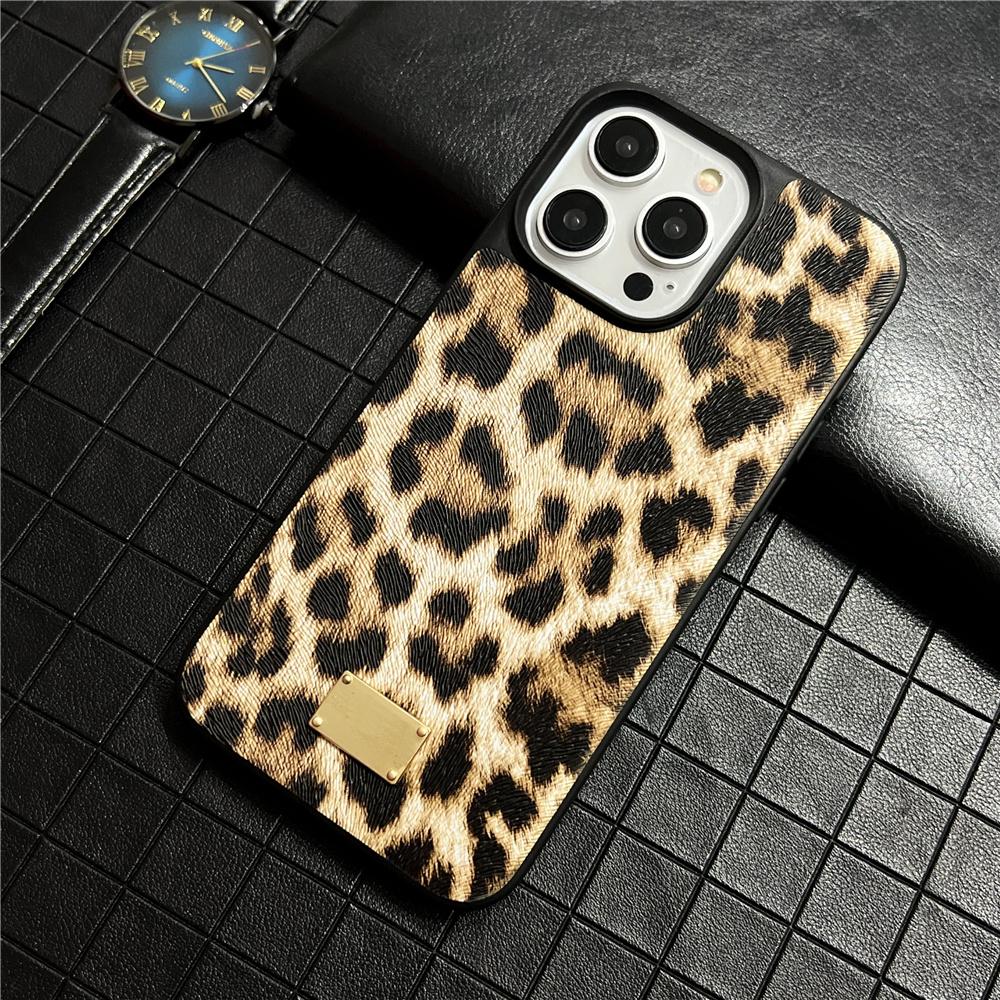 Роскошный чехол из кожи леопарда и змеи для защиты от падений для iPhone 16 15 13 12 11 14 17 Pro Max Plus 17 Air XS XR противоударный чехол