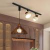Retro Restaurant Track Spotlight, Movable Bar Counter Pendant Light, Minimalist Dining Table, Dining Room Front Desk Lamp