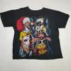 Resurrection Horror Series Men's Graphic Size XL Black Slasher Minions Unisex T-Shirt