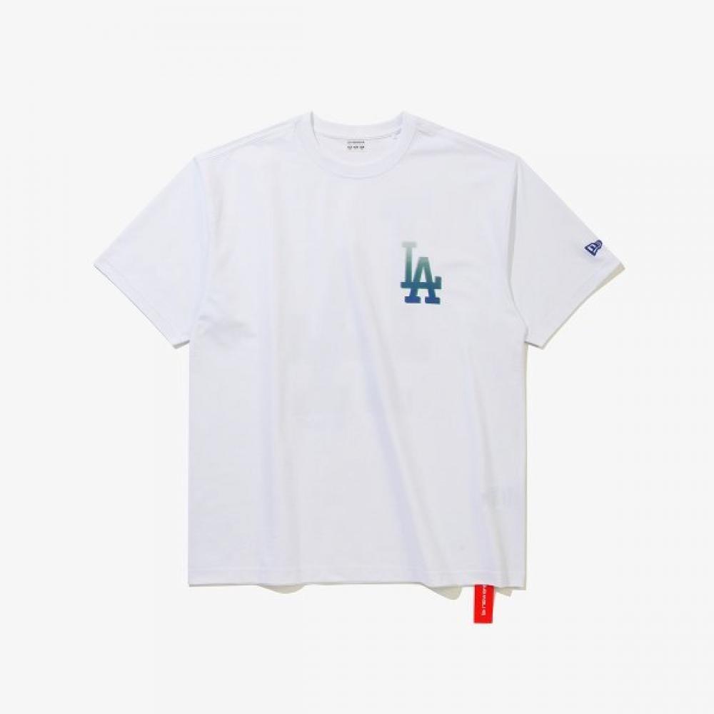 New Era Mlb La Dodgers Футболка с полутонами 15147538