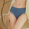 Stylish Lady Underpants Patchwork Protective Underwear Stretchy Women Underpants Women Intimate Clothes