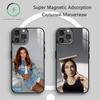 Чехол для телефона MMB M-Millie Bobby B-Brown для iPhone 17, 16, 15, 14, 13, 12, 11 Plus, Pro Max с магнитом для беспроводной зарядки MagSafe.