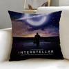 Popular Iinterstellaring Cushion Cover Soft  EasyWash Pillow Case  Versatile for Couch Bed Travel and Office