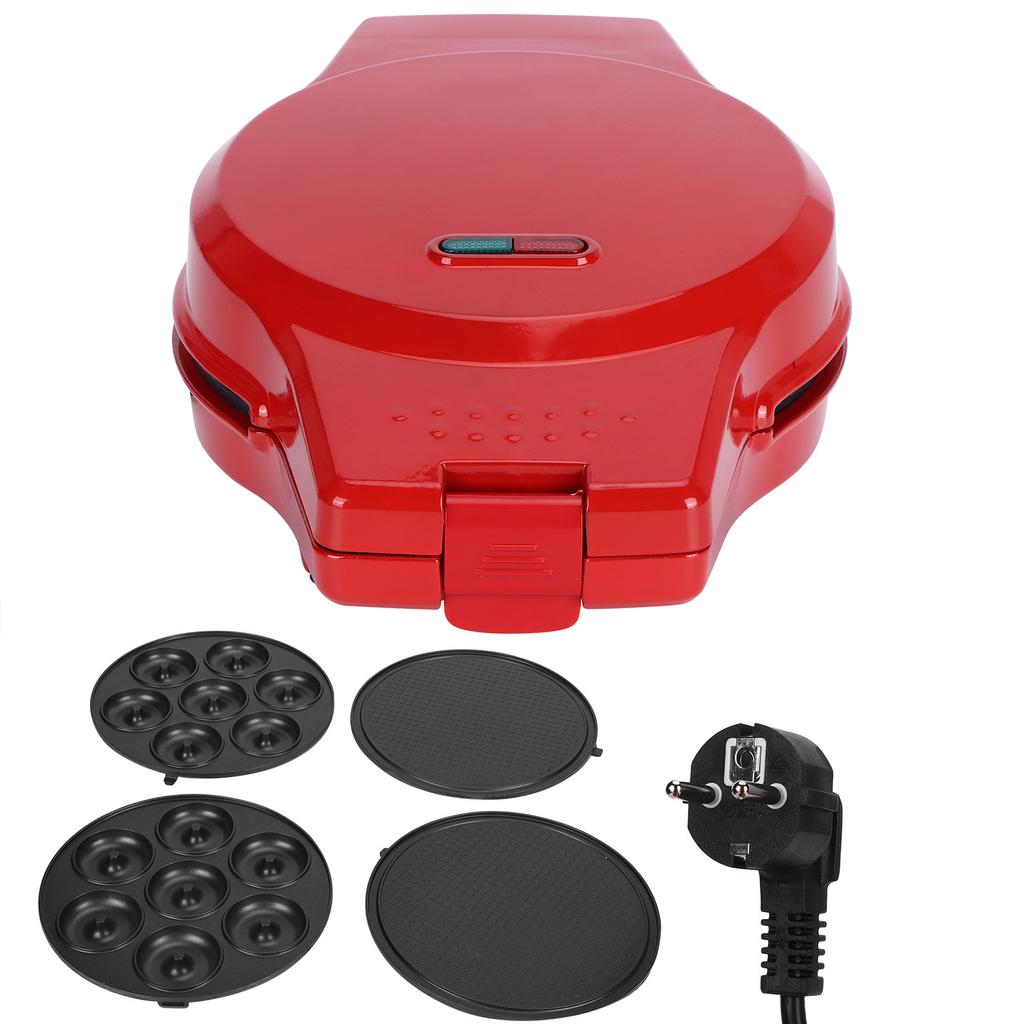 800W Breakfast Donut Machine Omelet Pancake Waffle Maker Kitchen Appliance