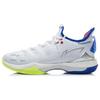 Li Ning Battle Axe 3 Non-Slip Breathable Low-Top Badminton Shoes Unisex Shoes White AYAR025-1