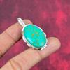 Arizona Turquoise Gemstone Pendant, 925 Solid Sterling Silver Pendant Jewelry, Handmade Antique Jewelry Gift For Mother