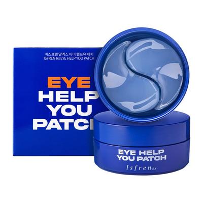Пластырь ISPREN Eye Help You Eye Patch от темных кругов, носогубных складок, морщин под глазами, отечности, 60 листов, 1 шт.