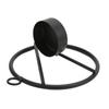 Candle Holder Black Modern Minimalist Metal Round Wall Hanging Candle Holder Wall Decoration Gift