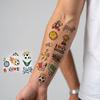 10 Наклеек Мультяшная Футбольная Серия