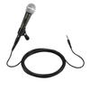 Amazon Basics Dynamic Vocal Microphone, Cardioid, XLR, BlackSilver