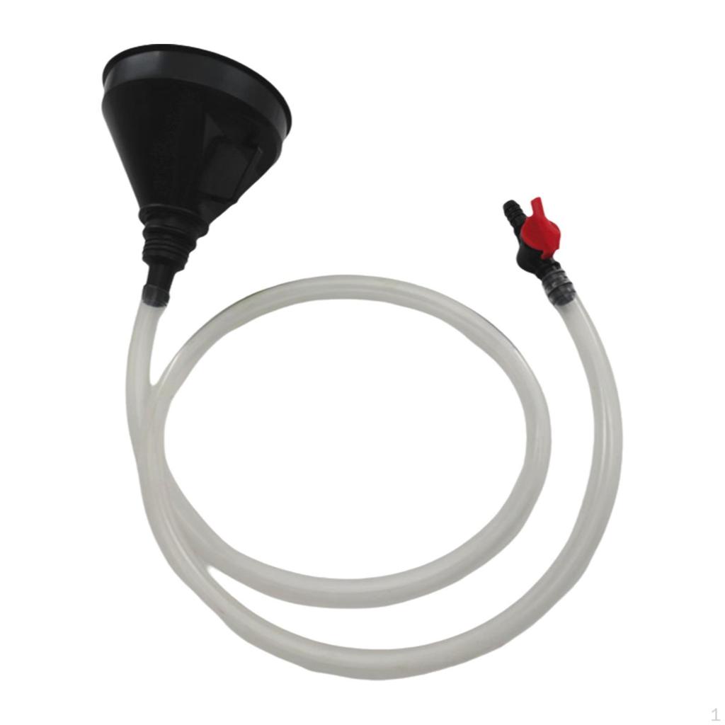 Воронка для пива Инструмент для питья Напиток Многоцелевой Компактный с клапаном Шланг Наполнение для фестиваля,