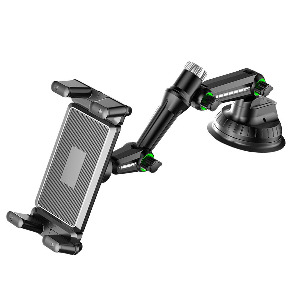 Автомобильный держатель для планшета с удлиненной присоской, складной, для использования в грузовиках и транспортных средствах, вращающийся на 360 градусов