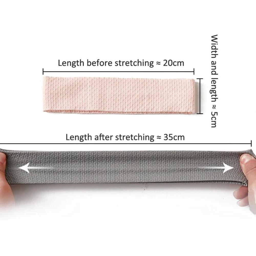 Впитывающая пот спортивная повязка на голову, нескользящая спортивная повязка на лоб, высококачественная повязка для умывания и волос