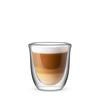 BIALETTI Стаканы с двойными стенками Florence, Термостойкое стекло, 200 мл, Набор из 2 шт.