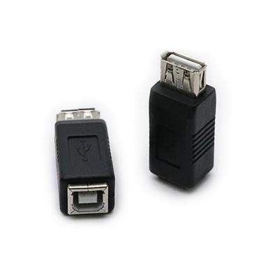 Комплект из 2 переходников USB 2.0 A на B, совместимых с жесткими дисками компьютеров.
