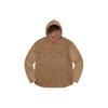 Supreme Fleece Hooded Denim Shirt SUP-FW22-743