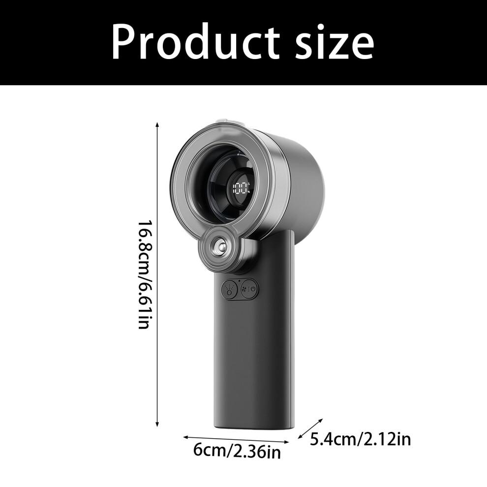 Portable Handheld Fan 3600mah Rechargeable Water Sprayer-White