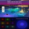 Floating Pool Lights Solar Powered Pool Lights IP68 Waterproof Colorful 9 Lighting Changing Lamp With 3 Timing Mode Decoration