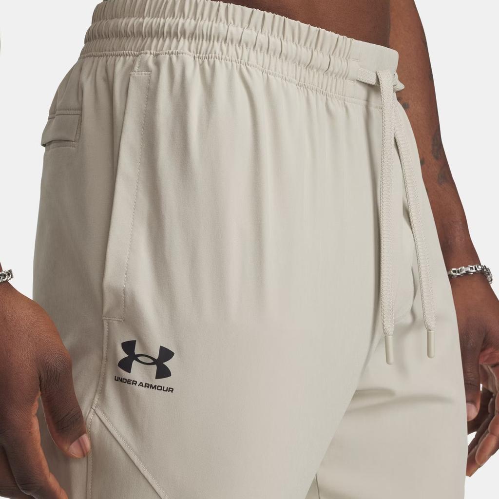 Under Armour Vibe Woven Series Простые Удобные Однотонные Вязаные Спортивные Штаны Мужские штаны 1386556-289