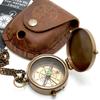 Flat Pocket Compass , Personalised Compass, Gift for Mom, Working Compass, Confirmation Gift, Anniversary Gift, First Communion Gift