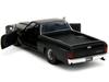JADA TOYS 1/32 Форсаж Chevrolet El Camino 1967 Матовый черный F&F10 Chevy El Camino Литая модель автомобиля [Параллельный импорт]