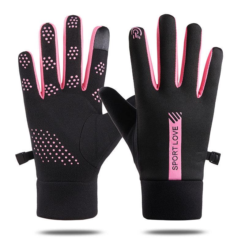 Ветрозащитные Водонепроницаемые Зимние Перчатки с Сенсорным Экраном для Мужчин и Женщин - Флисовая Подкладка для Велоспорта, Катания на Лыжах и Холодной Погоды