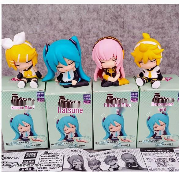 Q Version Tokyo Revengers, Demon Slayer, Haikyu!! Shoulder-Resting Blind Box Figurines