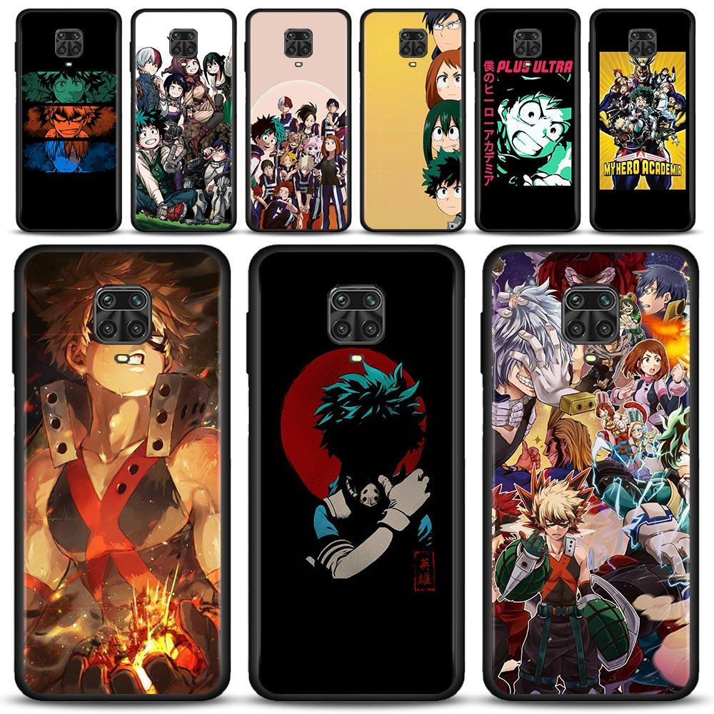Чехол для телефона My Hero Academy для Xiaomi Redmi Note 11 9 8 10 Pro 9s 8t 7 10pro Max, чехол для Redmi 11 9 9c 9a 8 8a 7 7a