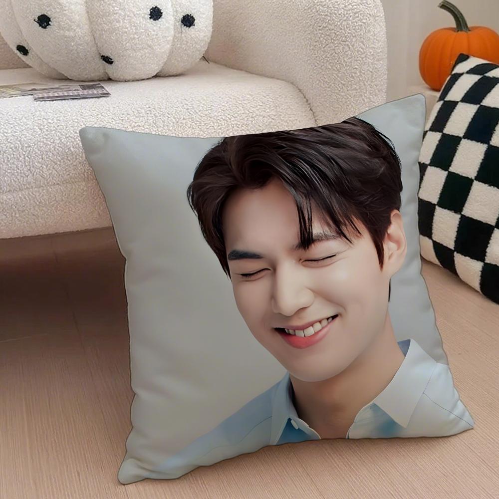 Handsome Korean Actor LLee Minho Cushion Cover Throw Pillow Cover Hidden Button Durable Polyester Chair Cushion
