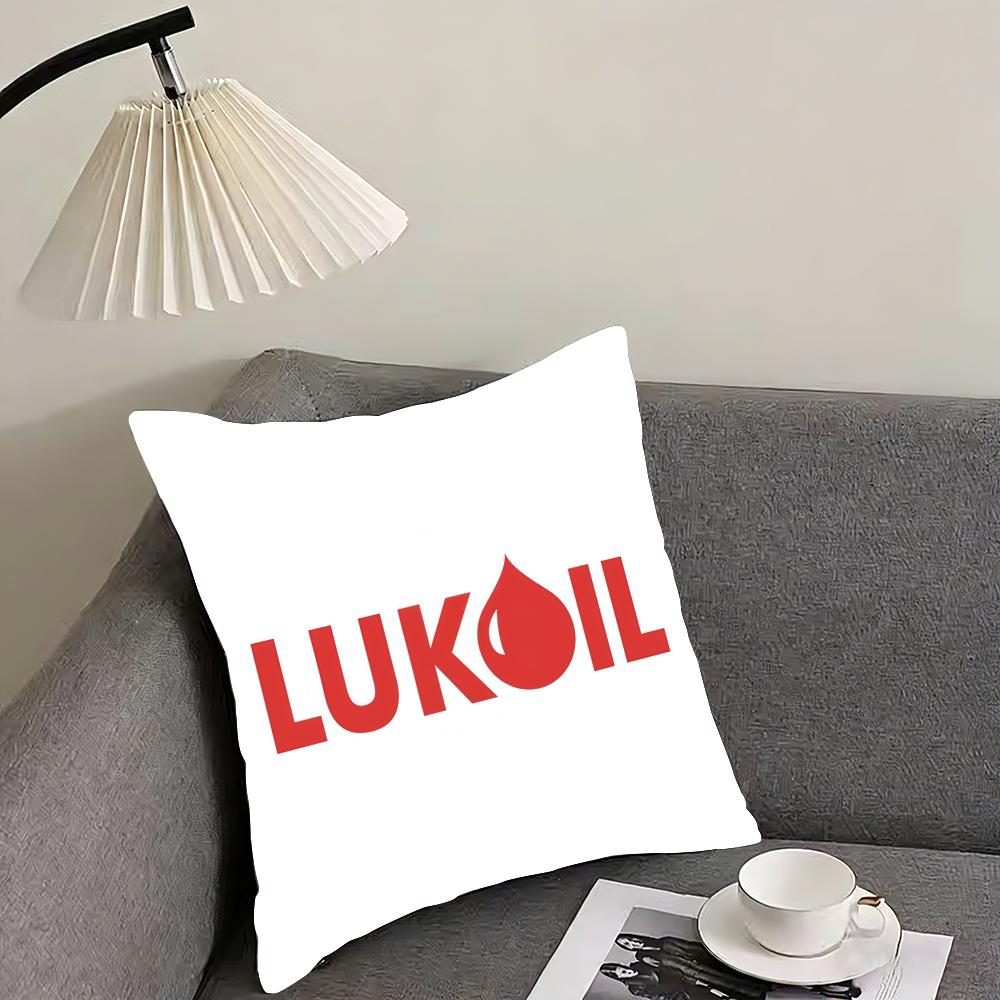 Fashion LLukoil Cushion Cover Elegant Comfort Pillowcase Sofa Bed Doublesided Printed Invisible Zipper Home Decor