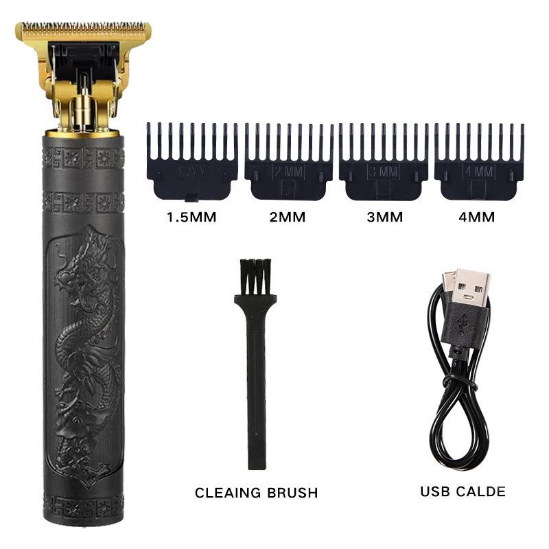 USB Charging Wireless Hair Clipper And Beard Trimmer, Easy To Trim Hair And Beard, Precise And Comfortable, Zero-gap Trimmer, Holiday Gift