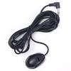 Car Stereo Microphone 3.5mm External Microphone for Car Stereo Audio Receiver GPS DVD Bluetooth Radio with 3m Cable Plug Play