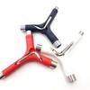 Y-Type Roller Skate Skateboard Repair Tools Skate Tool Y-Wrench Adjusting Y-tool Screwdriver Socket