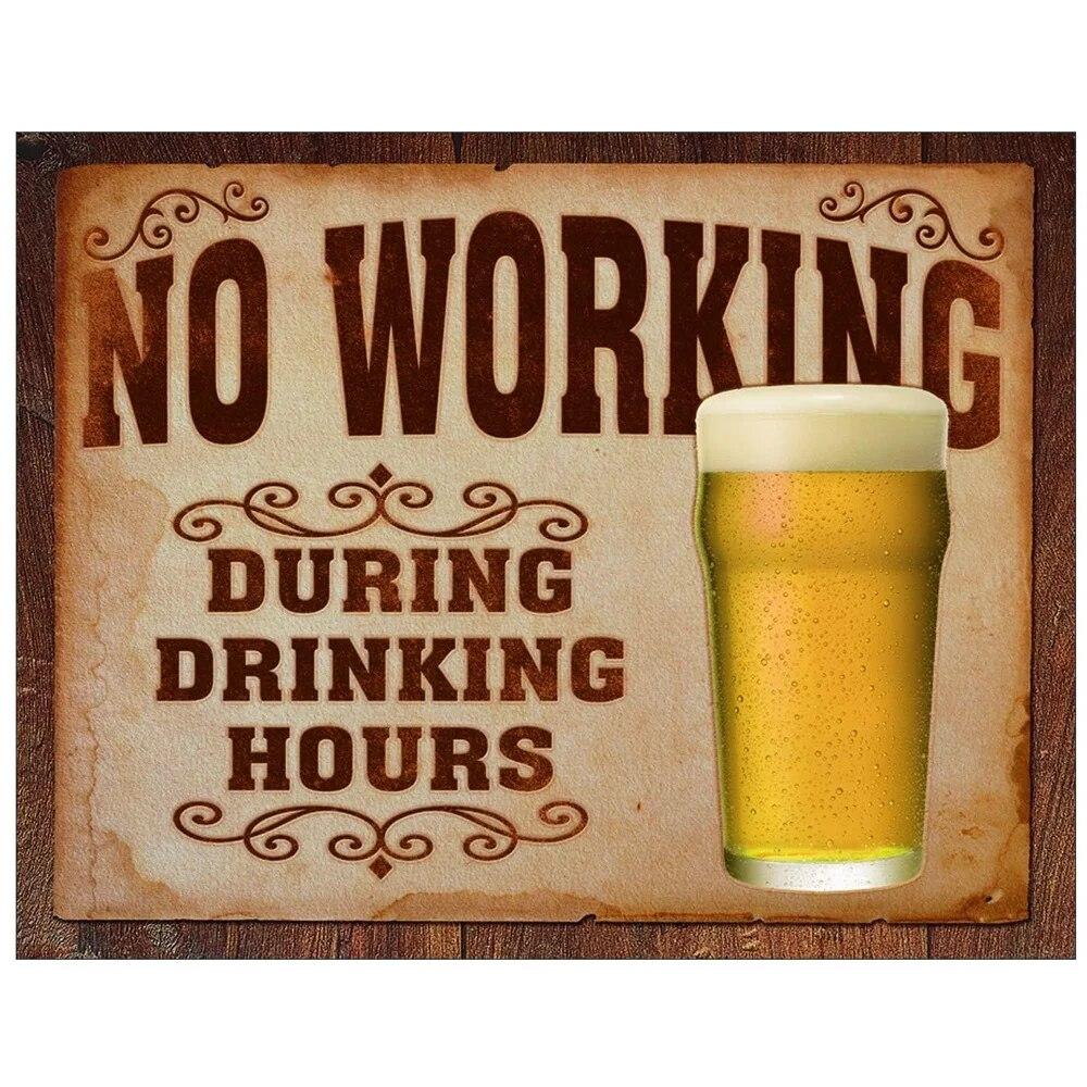 Beer Menu Free Beer Toorrow Metal Tin Signs Posters Plate Wall Decor for Bars Man Cave Cafe Clubs Retro Posters Plaque