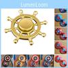 Vibrantly Colored Captain America Fidget Spinner With High-speed Rotation For Stress Relief