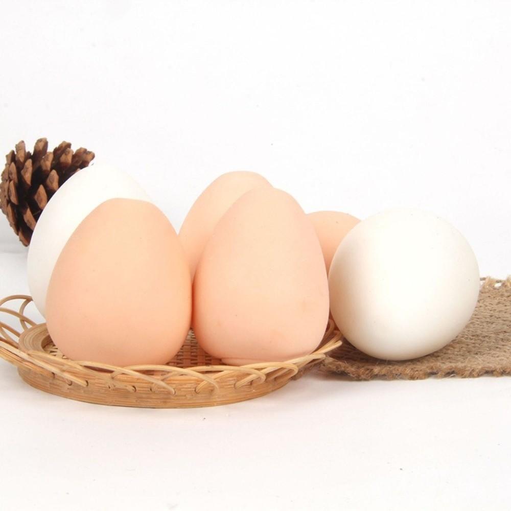 Random Color Egg Squeeze Toys TPR Decompression Squeeze Eggs Slow Rebound Toys for Kids Adults
