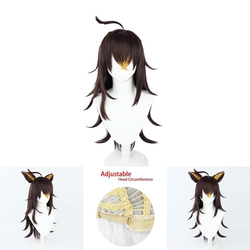Soft Genshin Impact Dehya Hairpiece With Natural Scalp Look